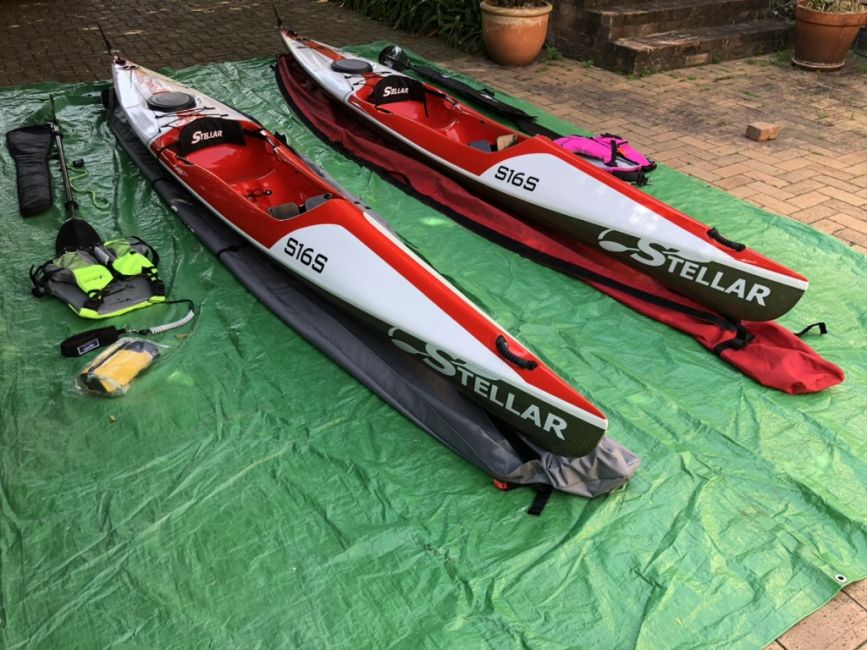 A Pair of Stellar S16S Ski’s and gear for sale